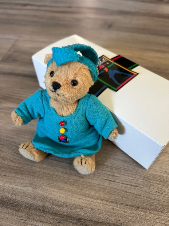 American Girl Other - American Girl Bitty Bear Doll in Teal pajamas with Headband - Kids Toys